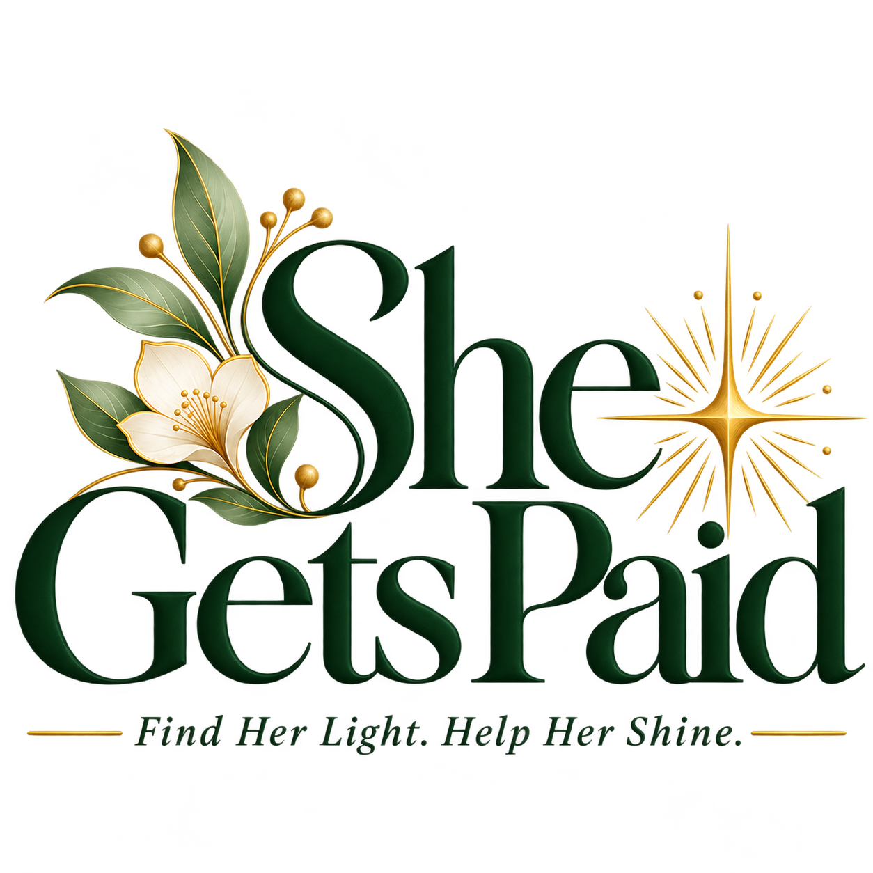 She Gets Paid, Find Her Light. Help Her Shine.